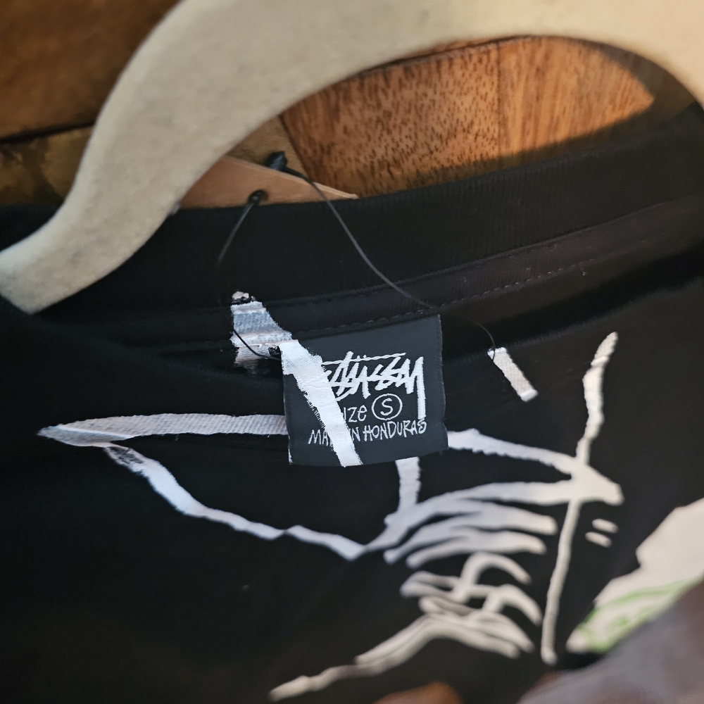 Stussy Black Graphic T-Shirt